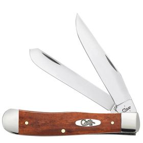 Case Knives Smooth Chestnut Bone Trapper Folding Pocket Knife