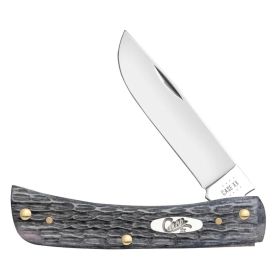 Case Knives Pocket Worn Crandall Jig Gray Bone Sod Buster Jr