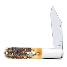 Case Knives 6.5 BoneStag Barlow Folding Pocket Knife