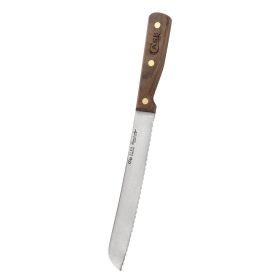 Case Knives Household Cutlery 8" Bread Knife with Bread blade Serration & Solid Walnut Handle