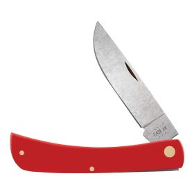 Case Knives American Workman Smooth Red Synthetic Sod Buster Folding Pocket Knife