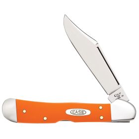 Case Knives Folding Orange Synthetic Smooth CopperLock