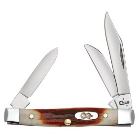 Case Knives Folding Pocket Knife Red Stag Small Stockman
