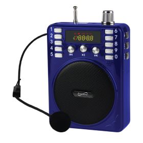 BT PA SYS VOICE AMP BLU