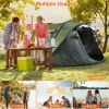 5-8 Person Pop Up Tent Automatic Setup Camping Tent Waterproof Instant Setup Tent With 4 Mosquito Net Windows Carrying Bag For Hiking Climbing Adventu