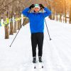 Winter Heated Pants For Men Women With 12 Heating Zones 5V Usb Powered Heating Trouser With 3 Heating Levels Machine Washable For Outdoor Winter Activ