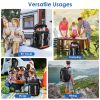 Cooler Backpack 36 Can Leakproof Insulated Cooler Backpack With 25L/6.6Gal For Picnic Camping Beach Hiking Fishing Travel