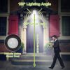Solar Wall Light Outdoor 60Leds Pir Motion Sensor Remote Control Wireless Lamps Ip65 Waterproof Lighting For Garage Front Door Garden Pathway