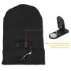 Unisex 5 Led Knitted Beanie Winter Warm Hat Camping Jogging Running Cap Headlamp