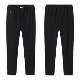 Winter Heated Pants For Men Women With 12 Heating Zones 5V Usb Powered Heating Trouser With 3 Heating Levels Machine Washable For Outdoor Winter Activ