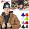 Unisex 5 Led Knitted Beanie Winter Warm Hat Camping Jogging Running Cap Headlamp