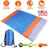 3 People Sleeping Bag For Adult Kids Lightweight Water Resistant Camping Cotton Liner Cold Warm Weather Indoor Outdoor Use 3 Season With Sack For Spri