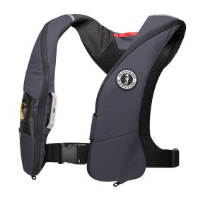 Mustang Elite 120 Coastal Inflatable PFD (Option: Admiral Grey 107222)