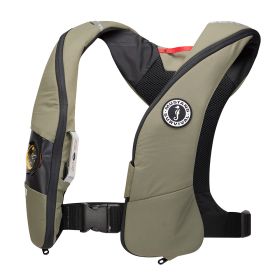 Mustang Elite 120 Coastal Inflatable PFD (Option: Everglade Green 107224)