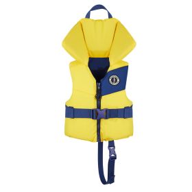 Mustang Lil' Legends Child Foam Vest (Option: Yellow/Navy 107281)