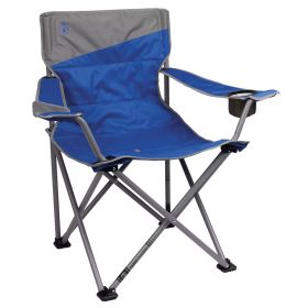 Coleman Big &amp; Tall Quad Camping Chair (Option: Blue 109138)