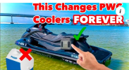 Jet Ski Coolers by Rider Coolers - Set PWC Coolers, Fits All Personal Watercraft