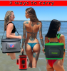 Large Jet Ski Cooler by Rider Coolers - Single PWC Cooler, Fits All Personal Watercraft