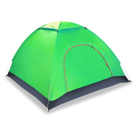4 Persons Camping Waterproof Tent (Option: HG_PopupTentGreen_GPCT1982)