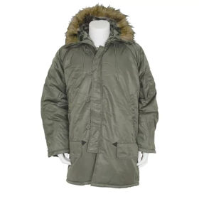 GI Style N-3B Parka (Color: Sage, size: large)