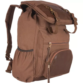Tahoe Excursion Rucksack (Color: Olive Brown, size: 15" x 7" x 18")