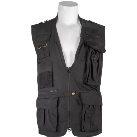 Advanced Concealed Carry Travel Vest Black (Color: Black, size: small)