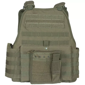 Big & Tall Vital Plate Carrier Vest (Color: OLIVE DRAB, size: 2XL/3XL (Adjustable))