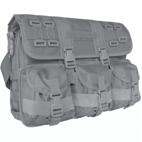 Tactical Field Briefcase (Color: Shadow Grey, size: 17 1/2" x 14" x 5")