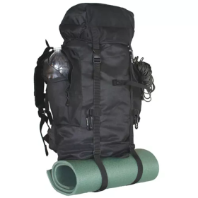 Rio Grande Backpack (Color: Black, size: 45L)