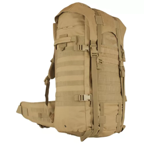 Advanced Mountaineering Pack (Color: Coyote, size: 10 1/2" x 15" x 25 1/2")