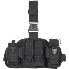 Special Ops Drop Leg System (Color: Black, size: 12 3/4" x 6 1/2")