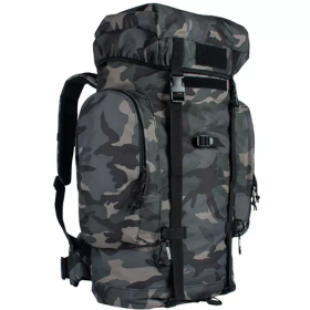 Rio Grande Backpack (Color: Midnight Woodland Camo, size: 75L)