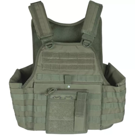 Vital Plate Carrier Vest (Color: OLIVE DRAB, size: M - XL (Adjustable))