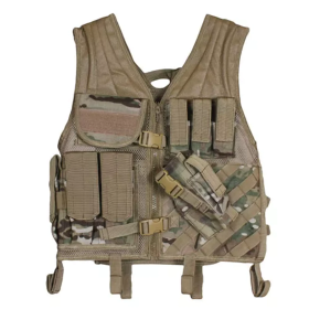 Assault Cross Draw Vest (Color: Multicam, size: L - XL (Fits Most))
