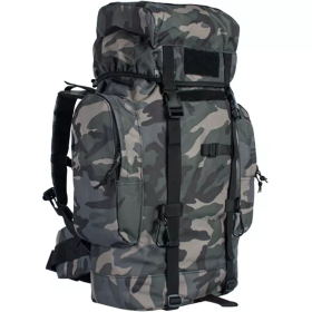 Rio Grande Backpack (Color: Midnight Woodland Camo, size: 45L)