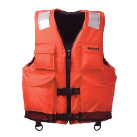 Kent Elite Dual (Option: Sized Commercial Vest  L/XL  Orange 98106)