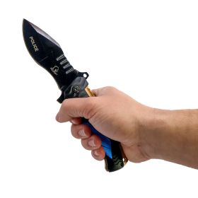 8.5" Spring Assisted Military and First Responders Knife (Color: Infantry)